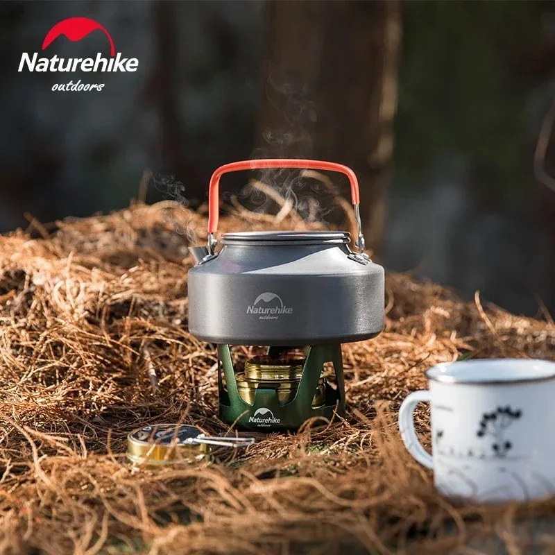 Naturehike 2026 New Camping Stove Mini Portable High Load Alcohol Burners Outdoor Compact High Firepower Travel Picnic Stove 2