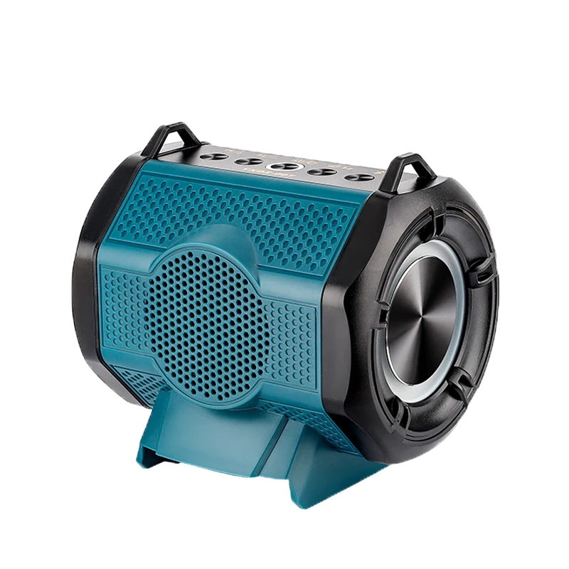 

Rechargeable Compact Speaker Portable Bluetooth Stereo for Bosch 18V Batteries with USB Port for Home and Parties（No Battery)