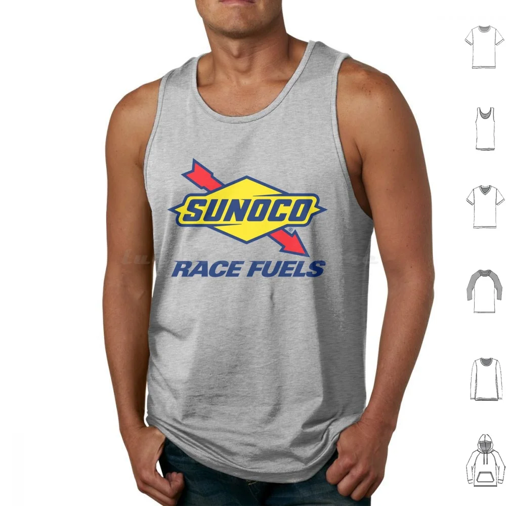 Sunoco Race Fuels Tank Tops Print Cotton Sunoco Race Fuels