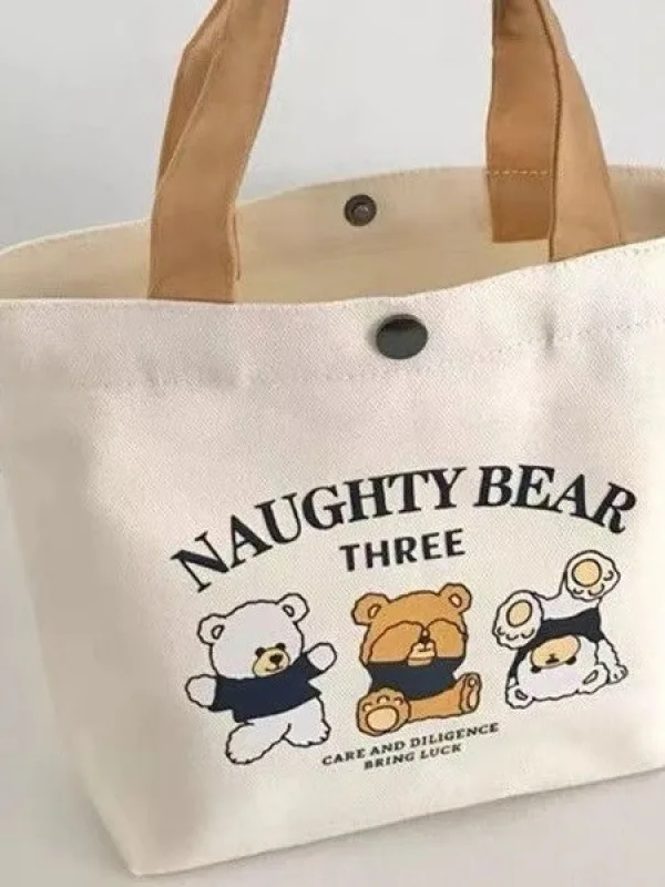 

Маленькая холщовая сумка, универсальная сумка, сумка для ланча, простой дизайн, портативная сумка для женщин, студентов, офисных работников, ежедневного использования