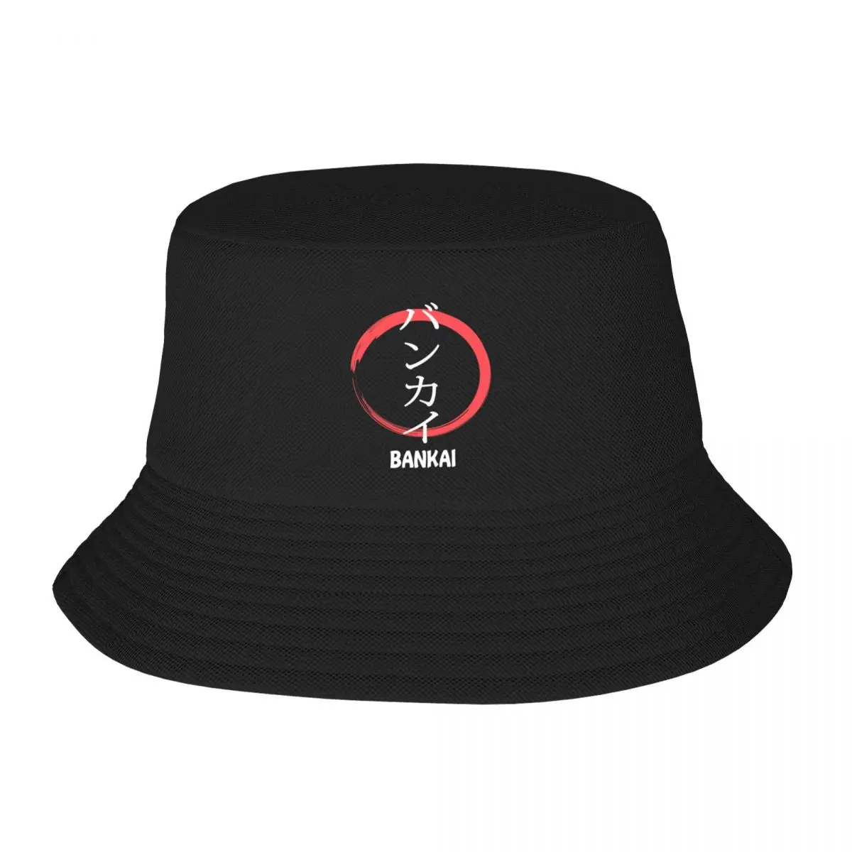 Bankai kanji Bucket Hat cute Horse Hat derby hat Designer Mens Tennis Women's