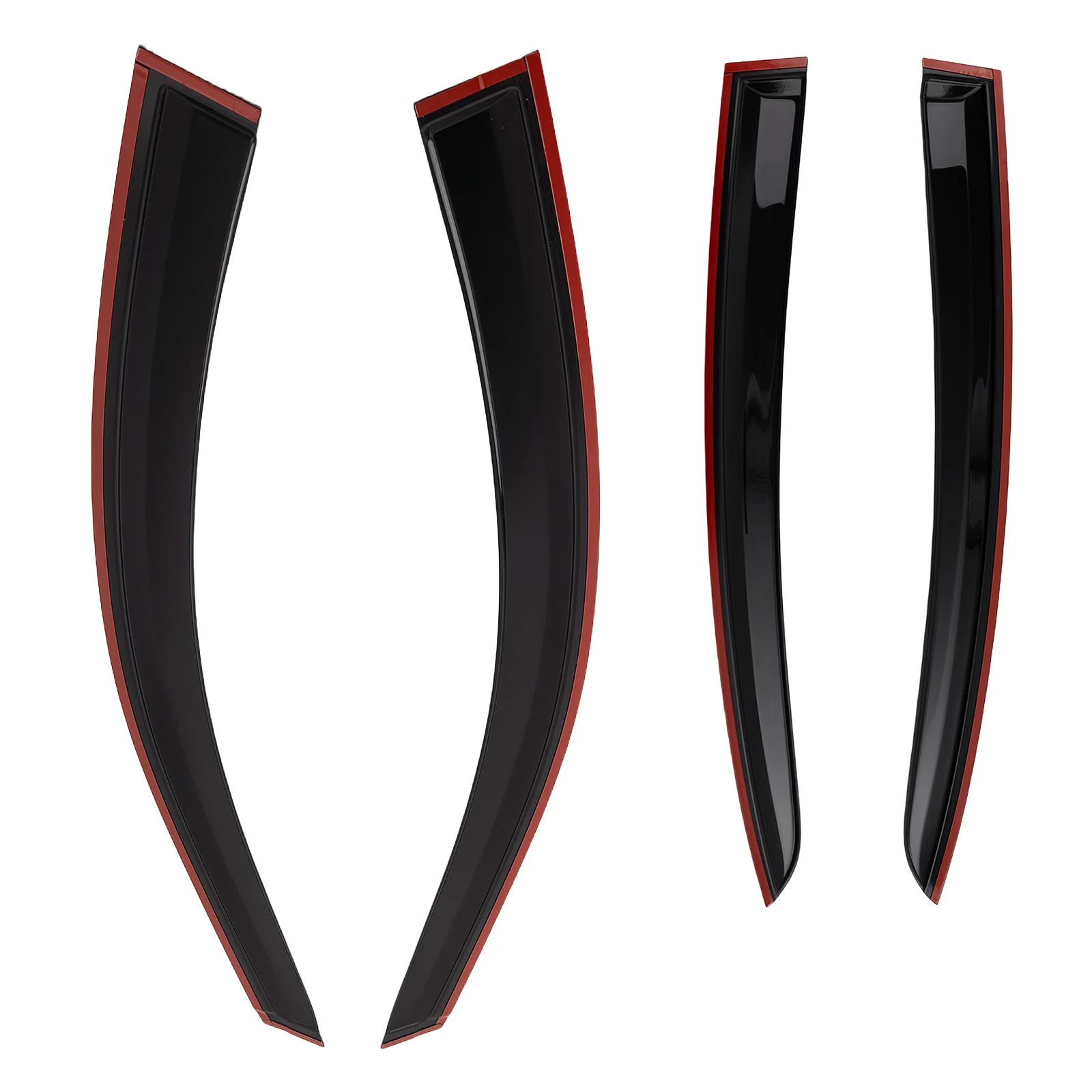 

Window Rain Guards Wind Deflectors Visor for Chevy Cruze 2011-2015 Black