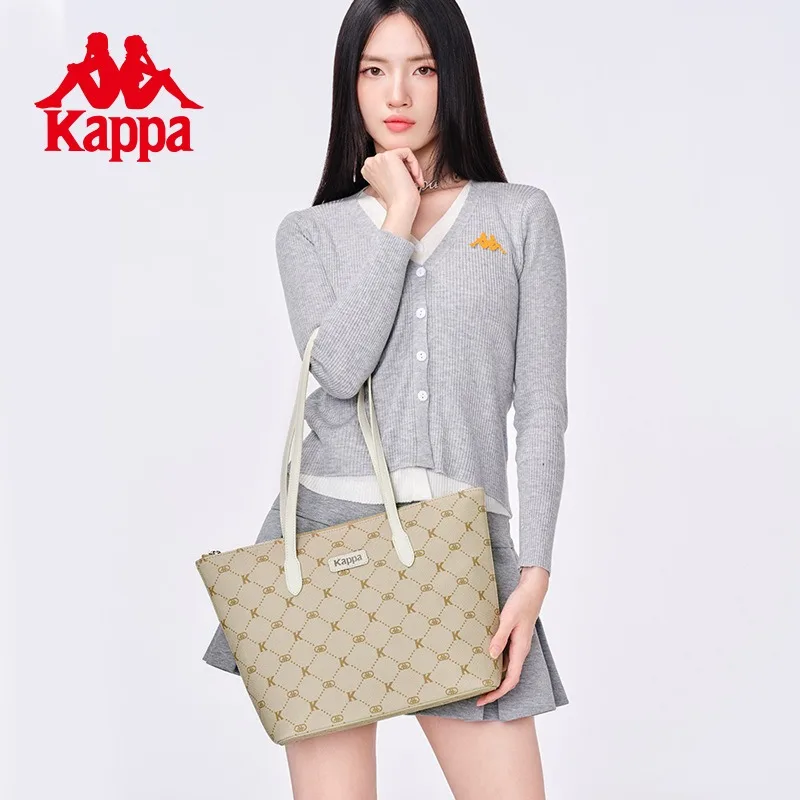 Kappa 2025 Nuovo prodotto Borsa tote di grande capacità per le donne Borsa a tracolla da donna di marca di lusso Borsa versatile per laptop per studenti