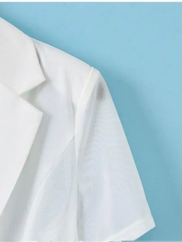 

Летний тонкий ort Sve Little Suit Jaet, женская повседневная универсальная легкая офисная одежда, китайский бренд Cleanfit Sle