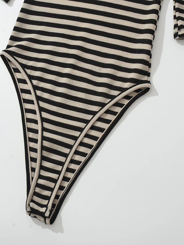 슬리밍 스트라이프 미드슬리브 아메리칸 컬러 블로우 티셔츠 원피스 얇은 어깨끈 출퇴근용 슬림 하이웨이스트 바지 여성용...