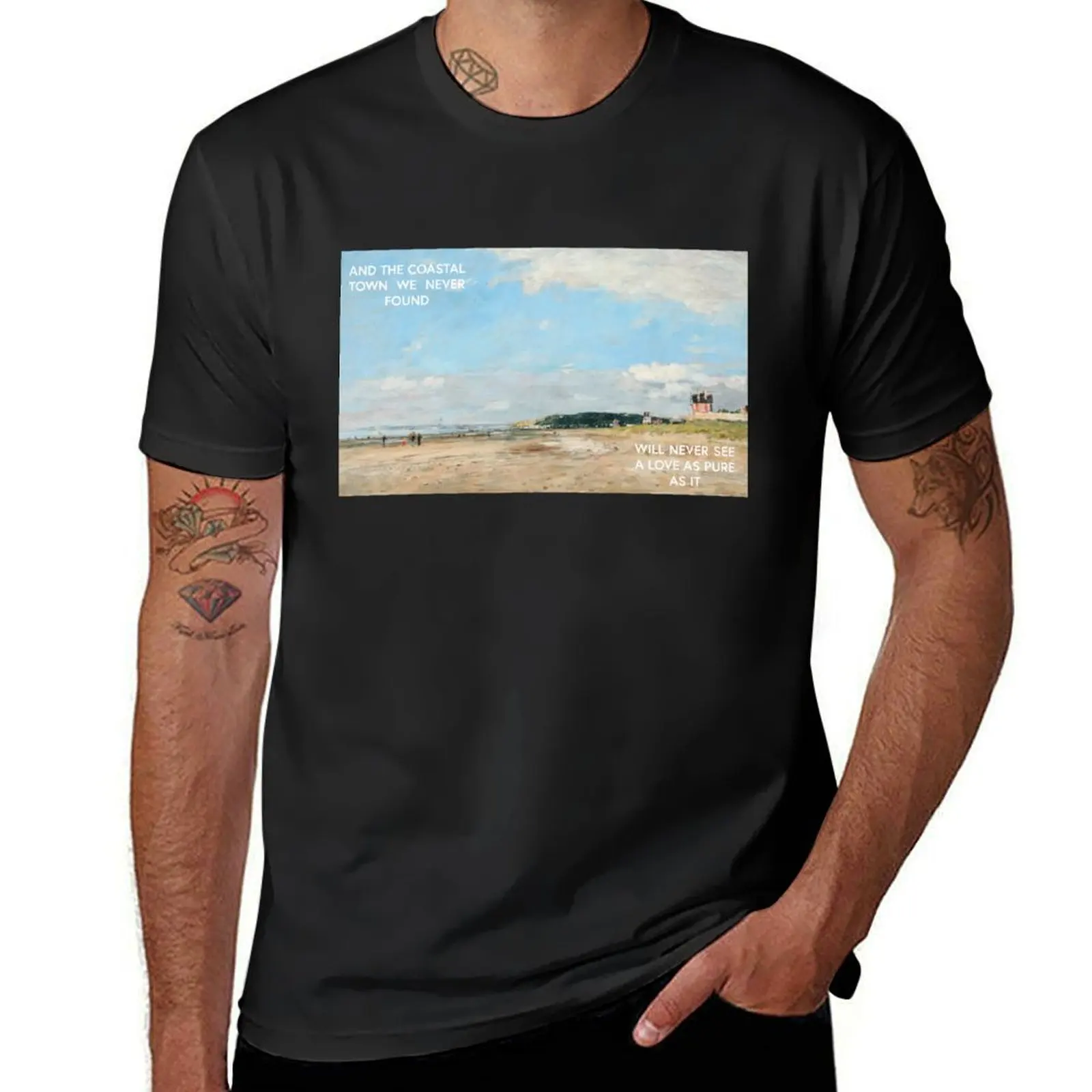 

the coastal town we never found T-Shirt cute clothes cute tops quick-drying plus sizes Men's t-shirts