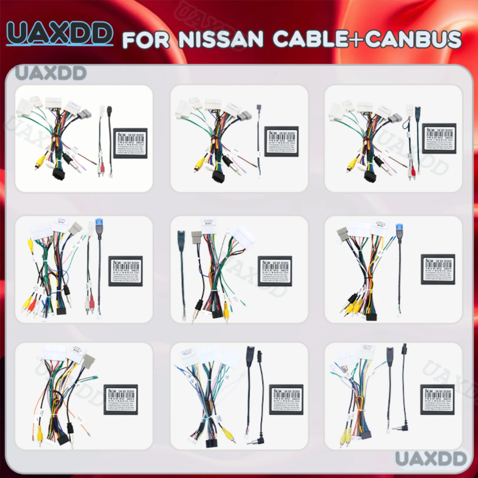 Canbus Cable FOR Nissan 2022 Qashqai Maxima 2019-2021 Sylphy X-Trail Teana Lead Flex CD 2Din Car Line Cord Current Wire Electric