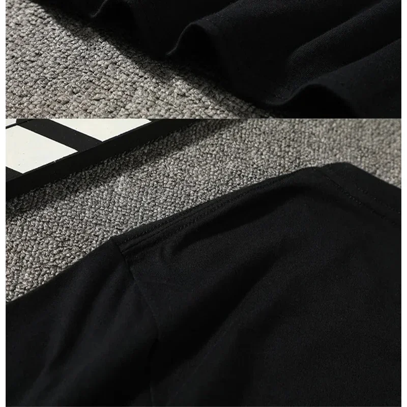 Men's Casual Crew Neck T-Shirt 100% Cotton Knit Fabric Slight Stretch Regular Fit REEF Alphabet Pattern Fashion Trendy Tee Top image 6