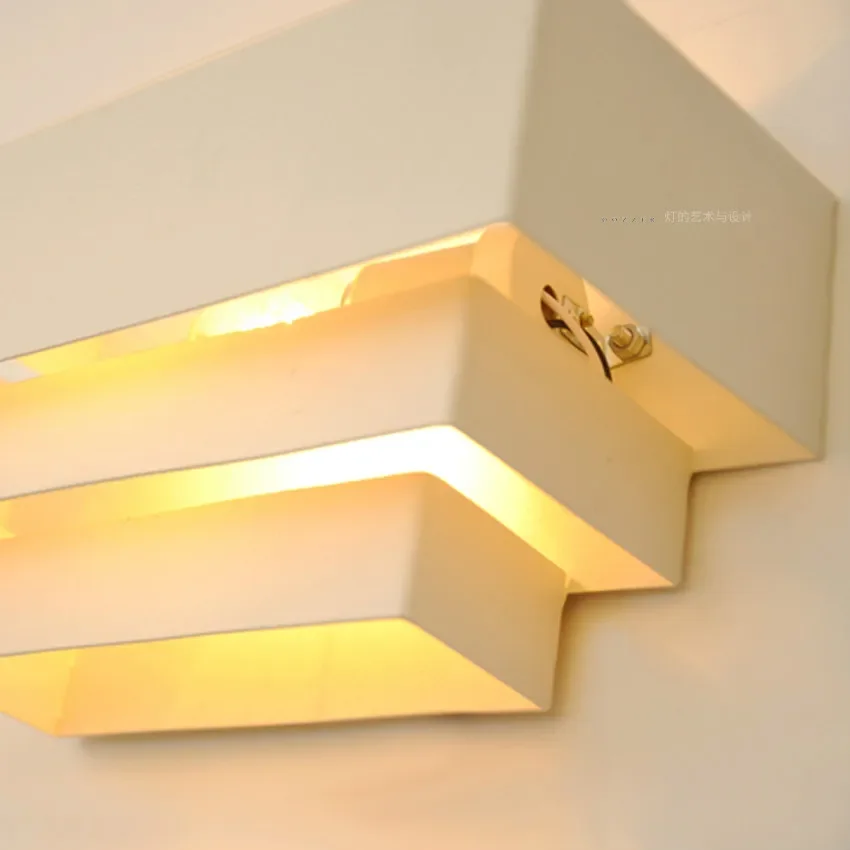 

Modern Brief fashion home furnishings ofhead led white wall lamp Iron material E27 Base