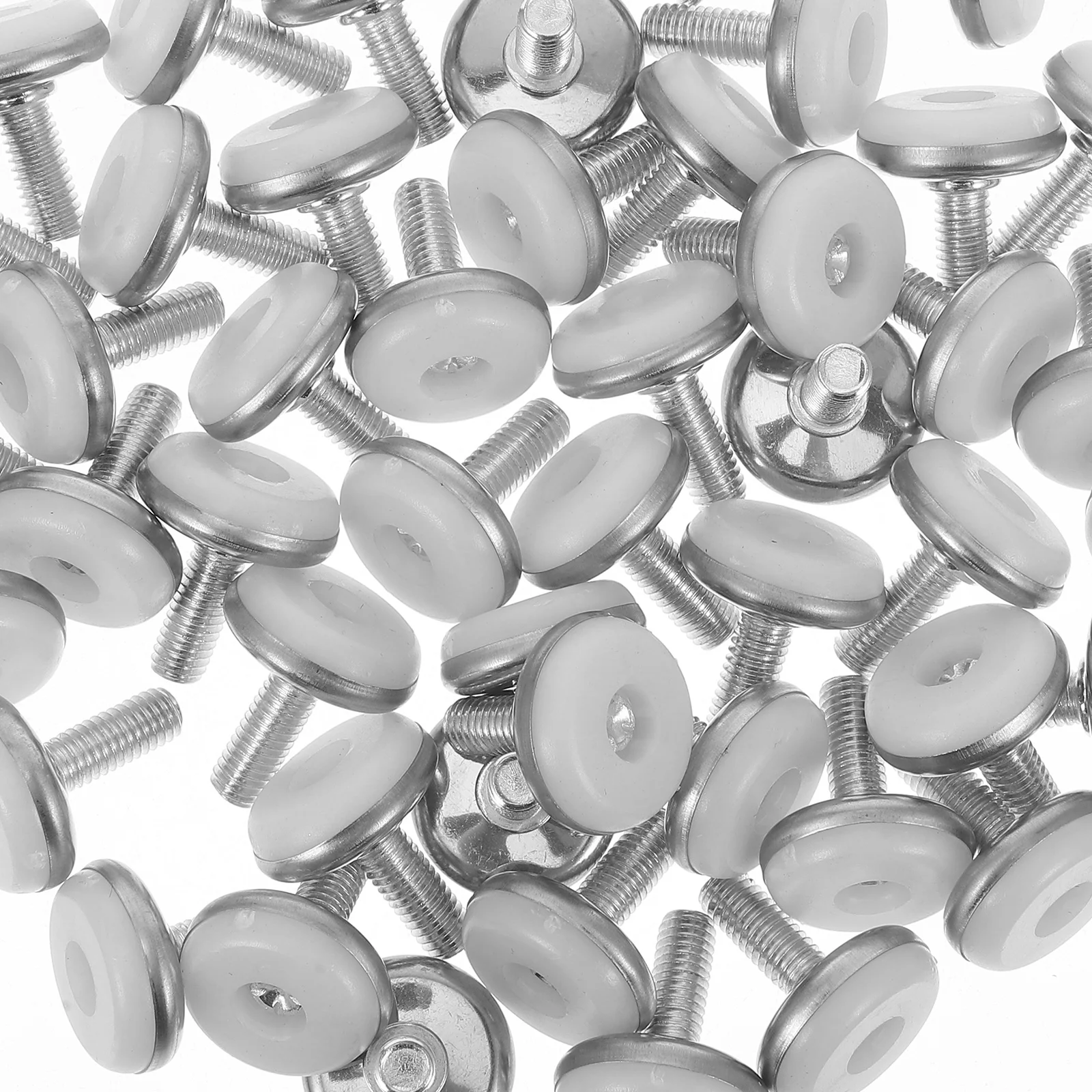 

50pcs Furniture Levelers Adjustable Screw-In Table Chair Leveling Feet Heavy Duty For Home Office Cafe Cabinet Leveler Feet