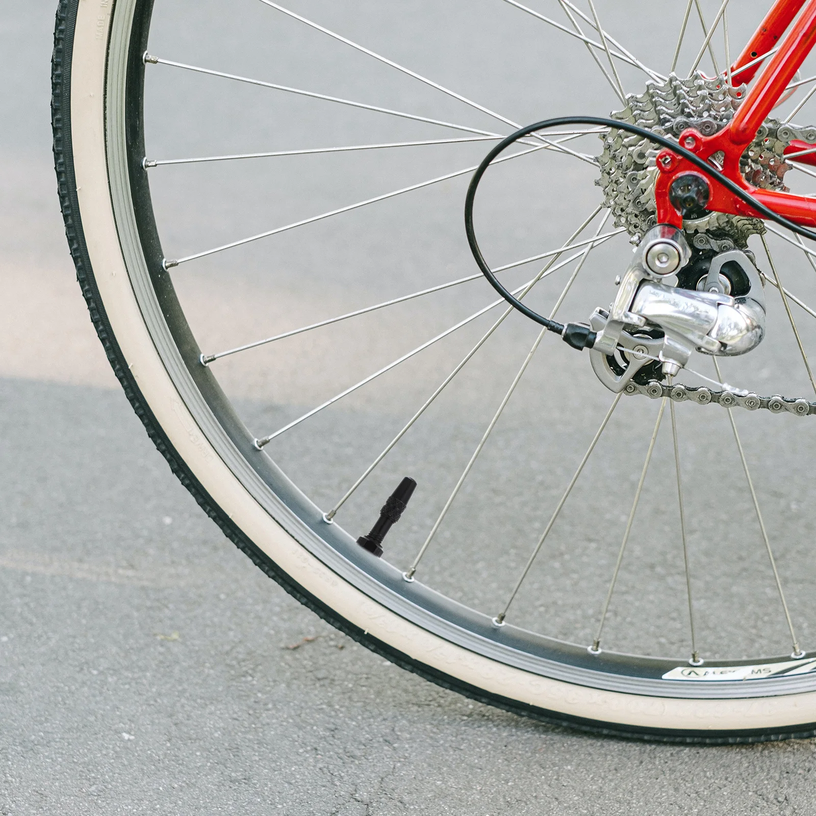 

1 set Aluminium Alloy Tubeless Tire Valve Stem For Bike Mountain Bicycle Wheel Repair Tool Accessory Motorcycle Parts