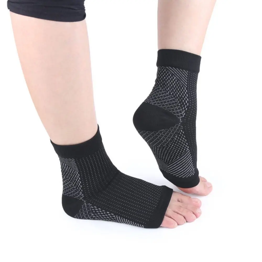 Sports Safety Breathable Ankle Compression Socks Anti Chapped Moisturizing Heel Sock Neuropathy Men Women