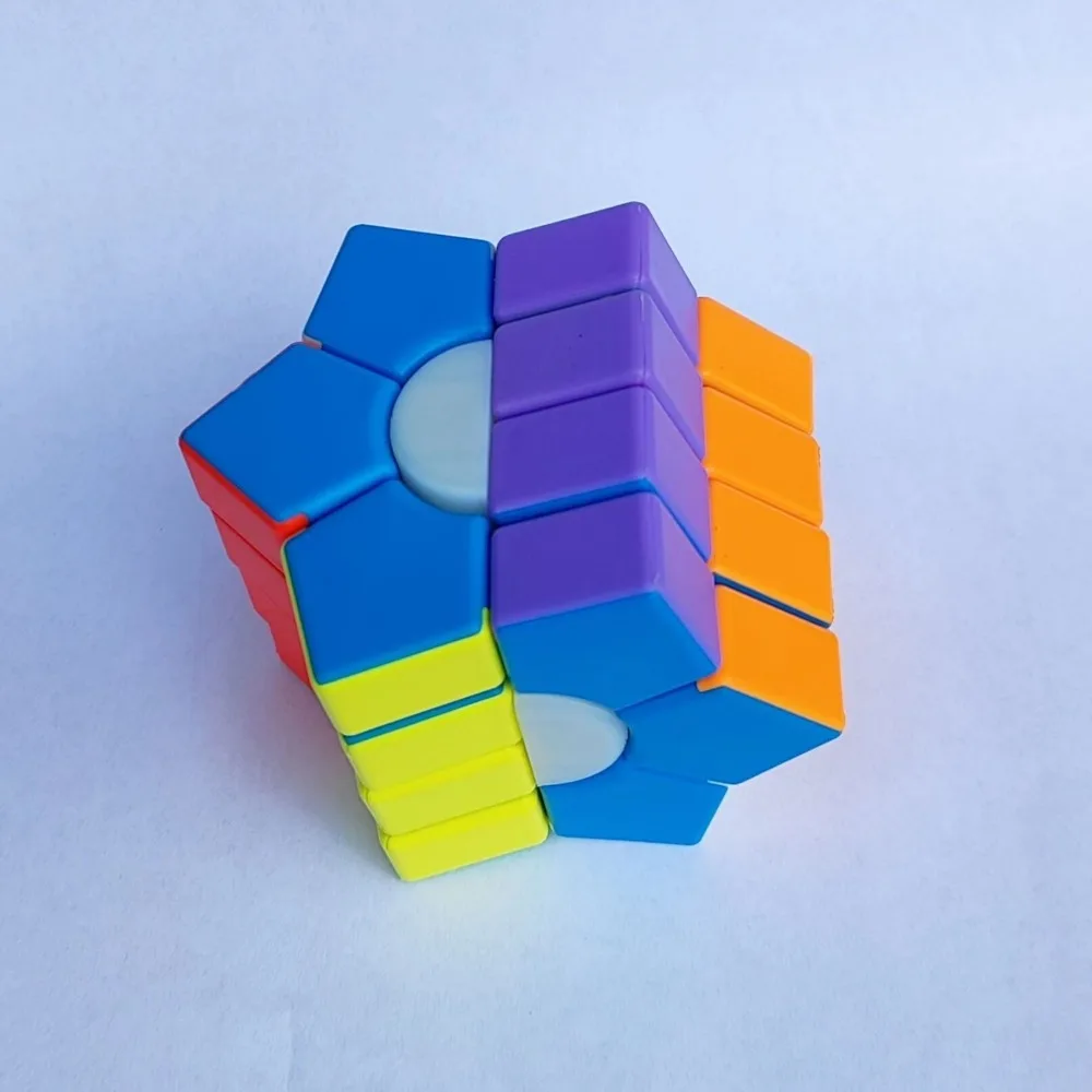 4-Layers Hexagonal Magic Cube David Star Shaped Puzzle Cube Speed Twist Cubo Magico Game Educational Toys