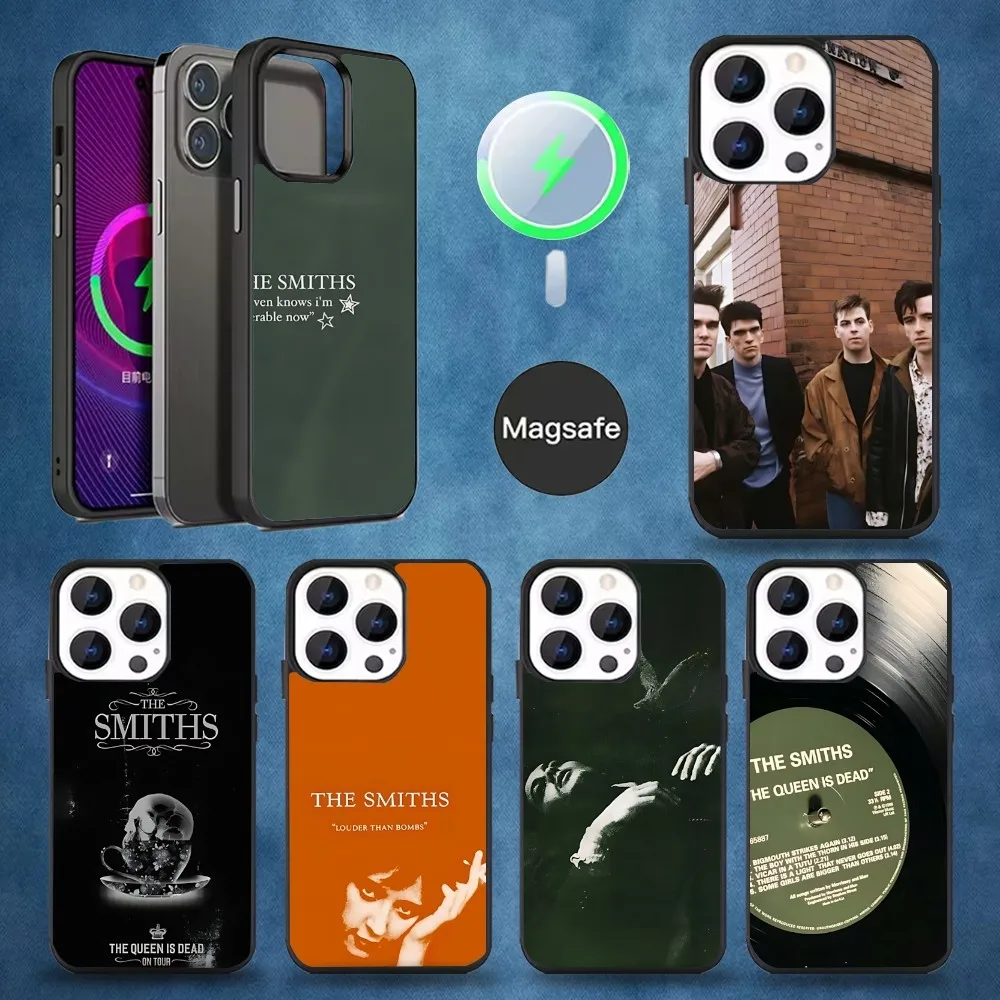 

The S-Smiths Queen Is Dead Phone Case For iPhone 16,15,14,13,12,11,Pro,Max,Plus,Mini,Magsafe,Magnetic Wireless Charging Case