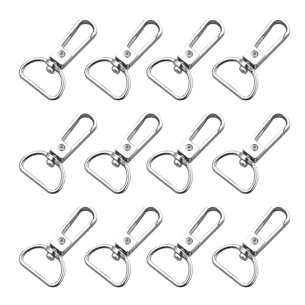 

20 Pcs Spring Luggage Buckle Lanyard Metal Clasps Buckles Alloy Handbag Hardware