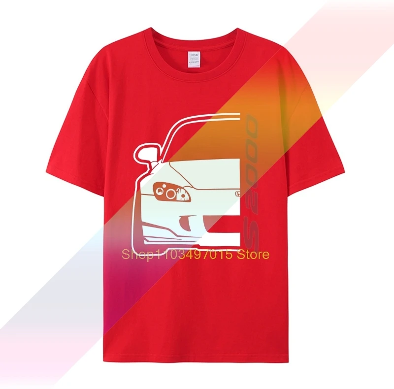 2019 Hot sale Summer Style Japan Vintage Car S2000 T-SHIRT Funny Tee shirt