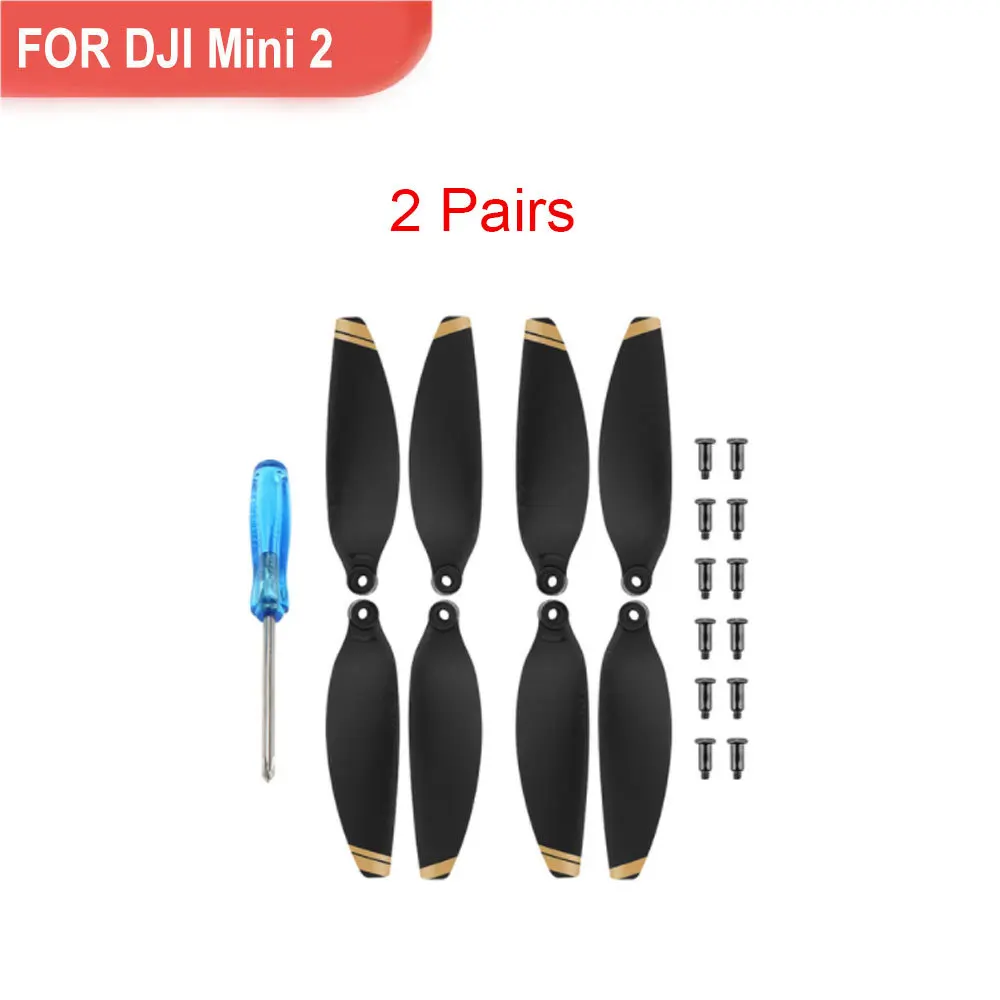 For DJI Mini 2 Propellers Quiet Flight Propellers Replacement Spare Part For DJI Mavic Mini 2 Drone Accessories