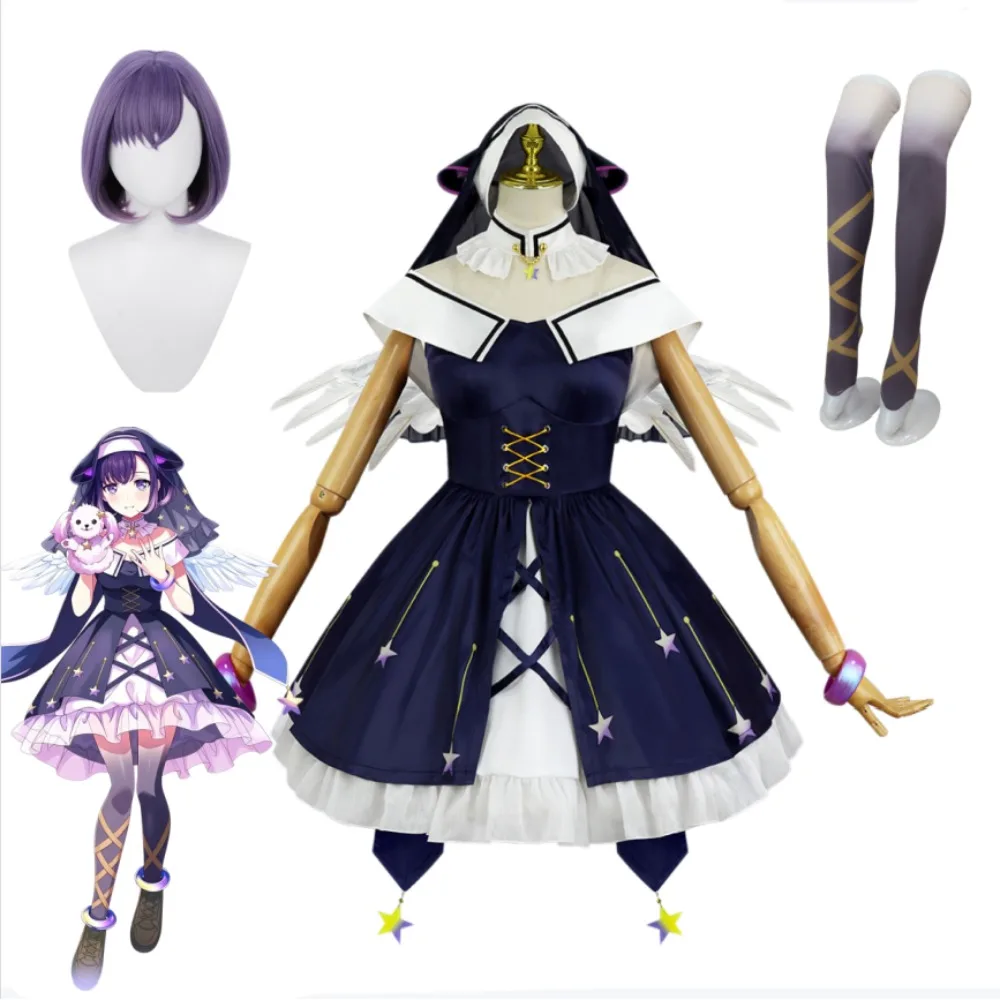 

BanG Dream! Mugendai Mewtype Fuji Miyako Nakamachi Arale Cosplay Costume Adult Women Halloween Comic Con Anime Outfit