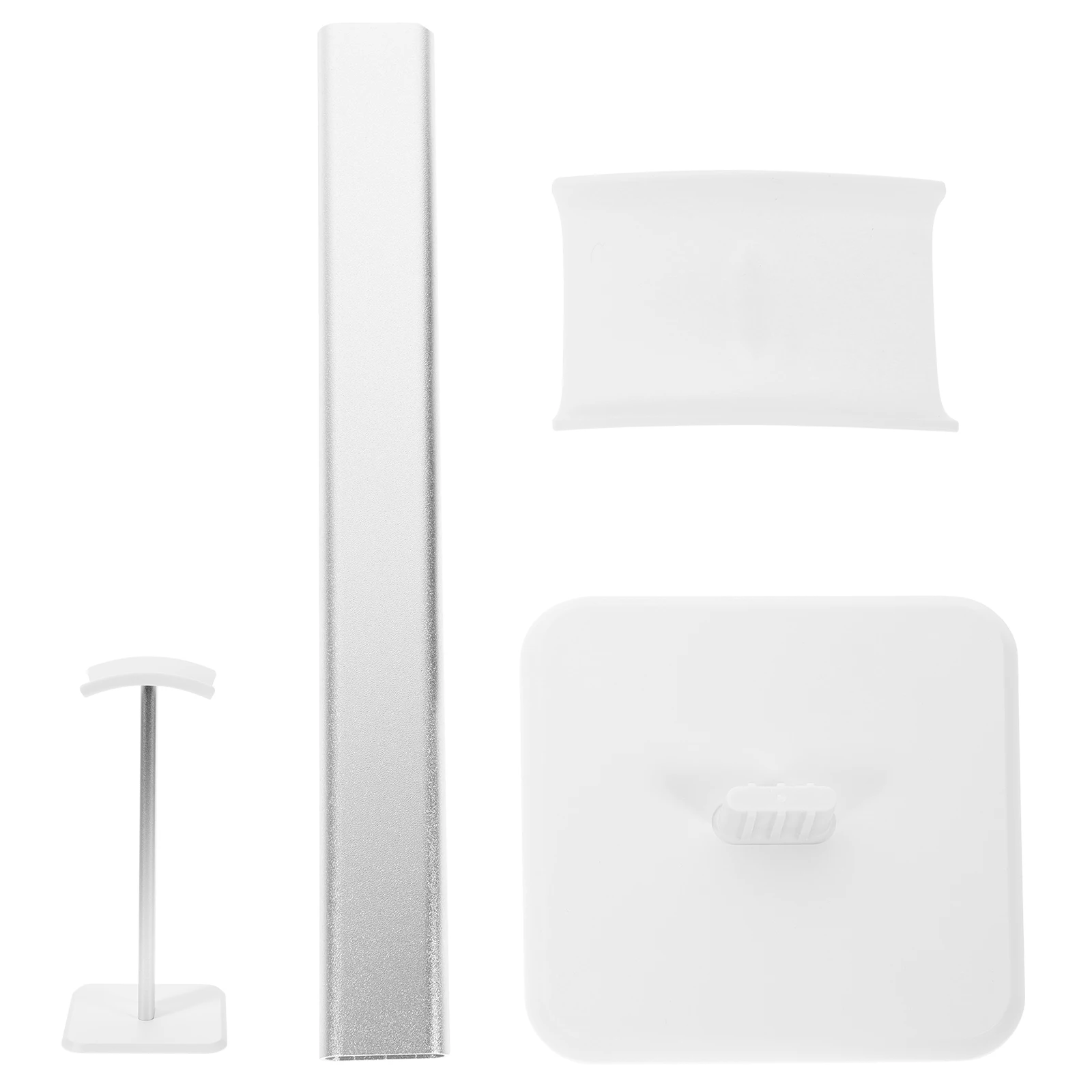 Support en alliage d'aluminium Abs pour casques de jeu sans fil sur l'oreille, support de rangement de bureau, support d'affichage de casque