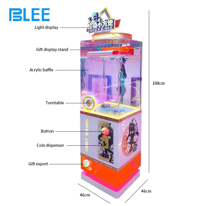 New Arrival Commercial Mini Gashapon Machine Custom Logo Prize Capsule Toy Vending Gacha Machine for Shopping Mall