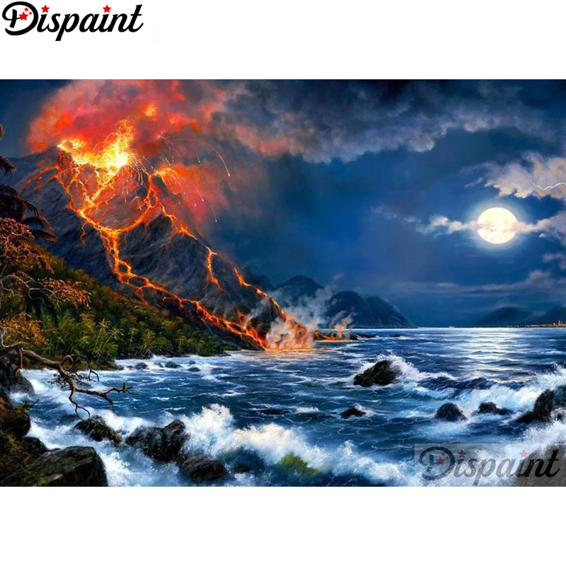 Dispaint Full Square/Round Drill 5D DIY Diamond Painting 