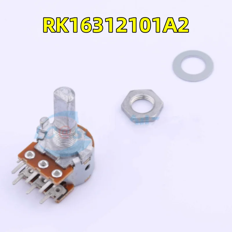 

5 PCS / LOT New Japanese ALPS RK16312101A210kΩ ± 20% three-piece adjustable resistor / potentiometer