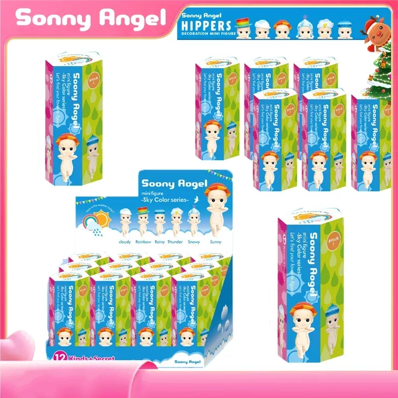 

MINISO Sonny Angel Blind Box Angel Weather Anime Figures Ornaments Dolls Christmas Gift Desktop Ornament Christmas Toy Doll