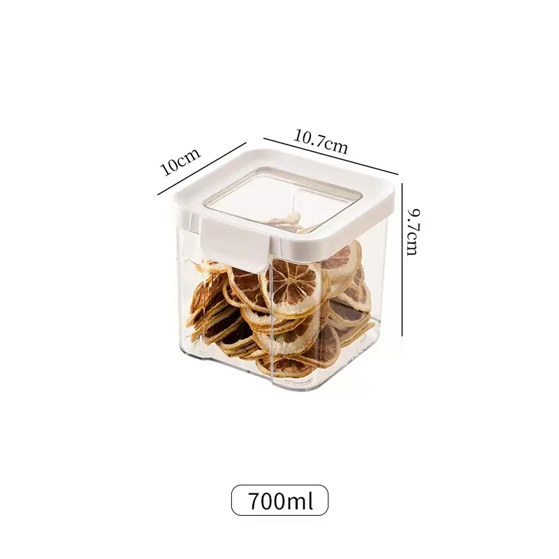 Kitchen Sealed Grain Container Food Container Plastic Snack Storage Container Coffee Storage Container Dry Fruit Storage Box