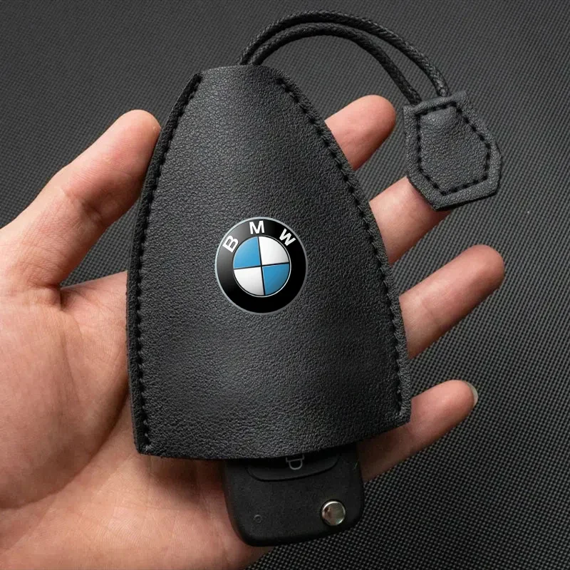 New Car Key Protection Shell Bag Car Key Case Cover Car Keychain For BMW X3 X5 X6 F30 F34 F10 F20 G20 G30 G01 G02 1 3 5 7 Series