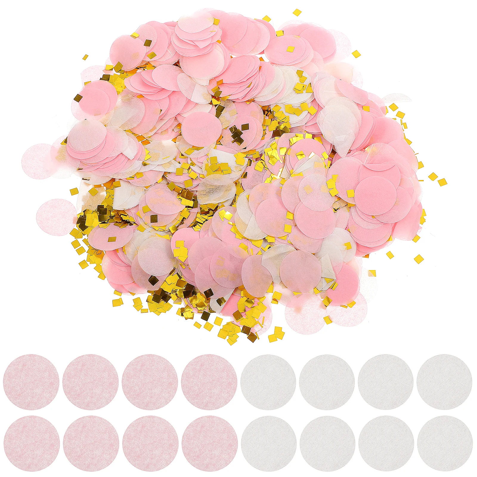 

Round Confetti Filler Paper Pieces for Balloon Table Wedding Party Supplies Birthday Celebration Festive Scatter Decor