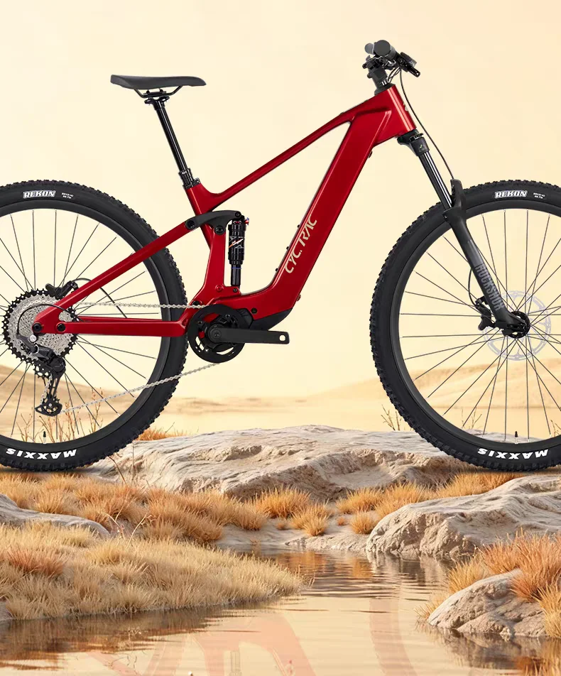 

Electric assist carbon fiber mountain bike EM19 12 speed M6100 M820 ultra long range comfortable mountain bike