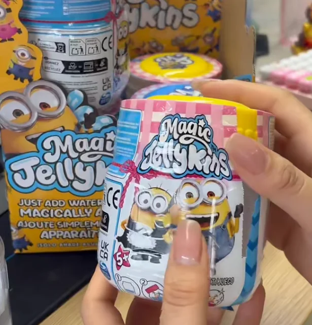 Spmt Minions Magic Shake Jar Surprise Blind Box Magic Pinch Music, Relieve Stress Fun Surprise Toy, Gift for People view 6