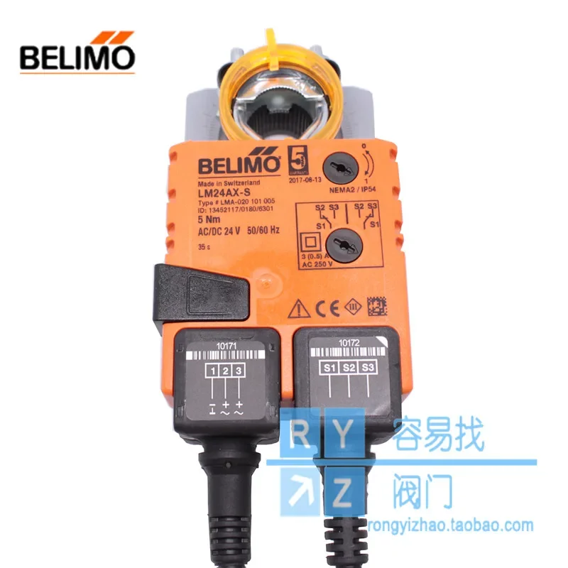 Belimo Electric Air Valve Actuator LM24A-S LMU24-S LM24AX-S Air Conditioning Air Kiln Controller