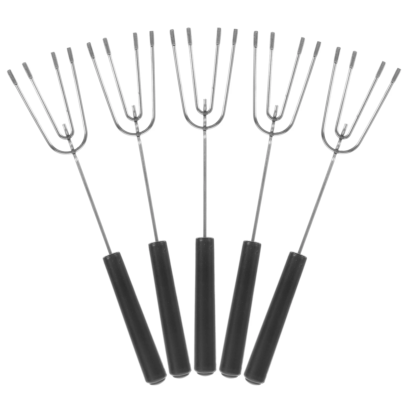 

5Pcs Chocolate Dipping Supplies Stainless Steel Forks Heat Resistant Long Lasting for Cheeses Sauces Dipping Decoration