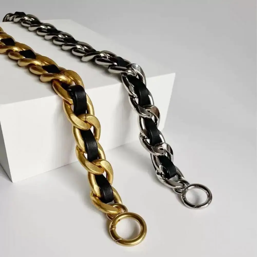 Chain Bag Fade-resistant Bag Chain Adjustable Bag Chain Strap Extension Rust-proof Polished Shoulder Strap Classic for Handbag