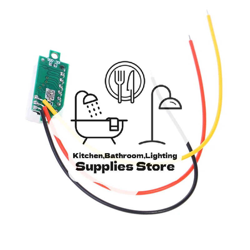 0.28 Inch Digital Voltmeter DC 0-100V Voltage Tester Mini DC Voltmeter Meter Detector