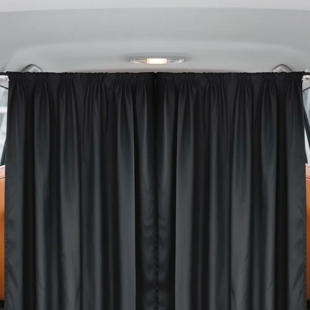 Car Window Privacy Shade Curtain For Van RV Interior Divider Sun Protection Blackout Heat Shield Adjustable Visor Cover