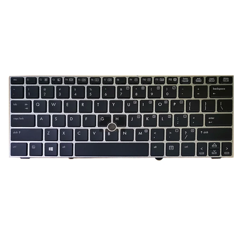 New US Backlit laptop Keyboard FOR HP Elitebook 2170 2170P 700681-001 Wirh Pointer Mouse 11.6