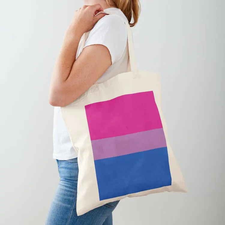 

Bi Pride Tote Bag Large bags for women Lady bags reusable shopping bag tote bag canvas