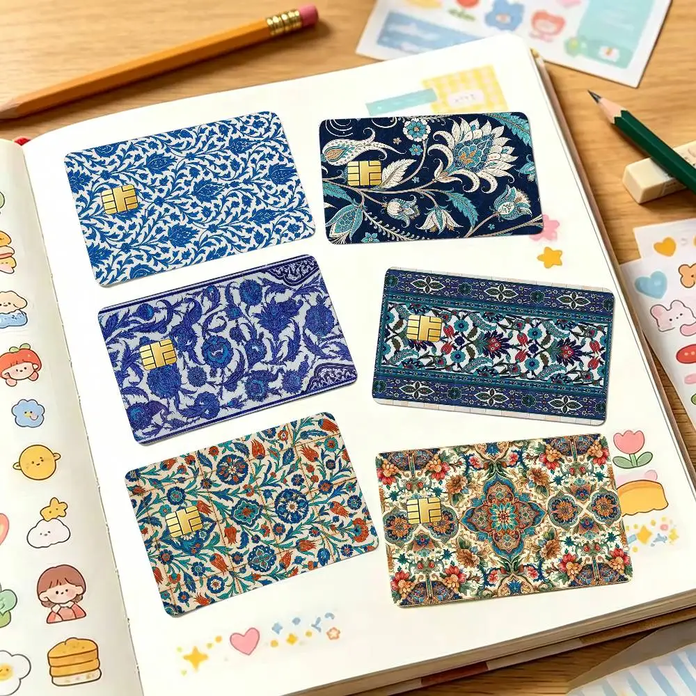 

Art Iznik Tile-E Credit Card HD Stickers Small Chip Waterproof Sticker Game Card Decal Gift