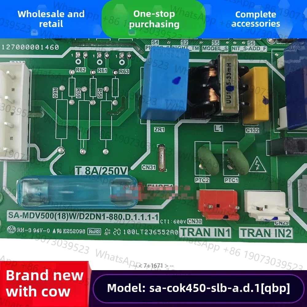جديد للوحة تحكم مكيف الهواء المركزي SA-COK450-SLB-A.D.1 17127000001671 PCB SA-MDV500(18)W/D2DN1-880.D.1.1.1-1