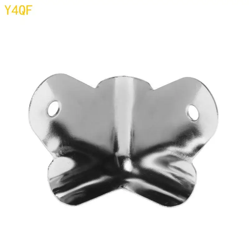 Y4QF 8 miếng kim loại bạc góc góc bên phải khung trẻ bằng chứng bảo vệ góc