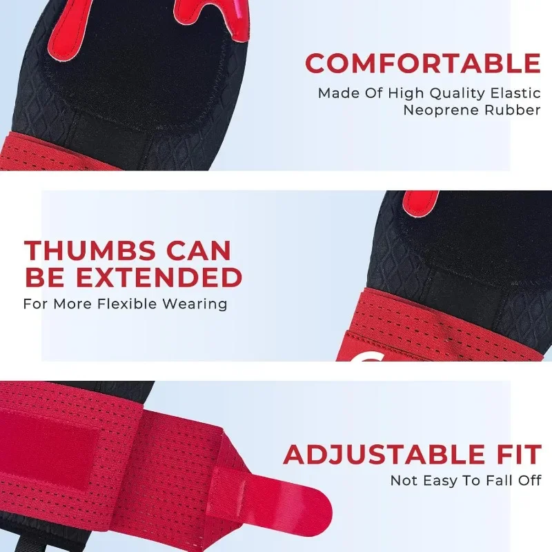 Baseball Sliding Mitt Adjustable Wrist Compression Strap Universal Left or Right Hand Baseball Sliding Glove for Youth 1pcs