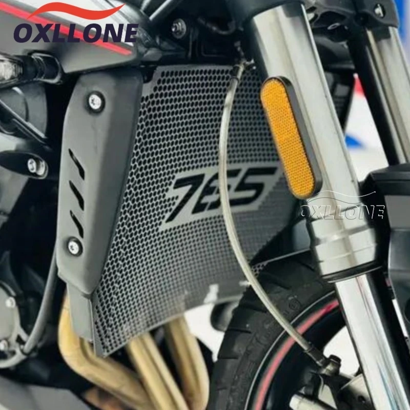

For StreetTriple Moto2 Edition Street Triple 765 RS/R/S 2023 - 2026 Motorcycle Radiator Guard Grille Cover Protector 765R 765RS