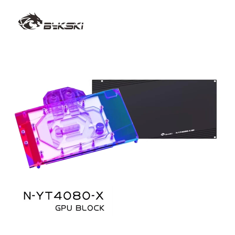 

Bykski Water Block Use for Yeston GeForce RTX 4080 16G D6X SUGAR GPU Card / Chrome-plated Red Copper Process N-YT4080-X