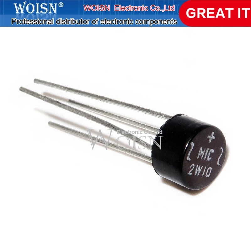 2W10 2A 1000V Rectifier Bridge Round Bridge