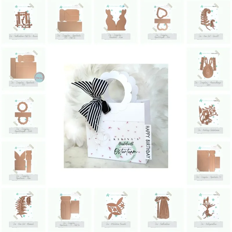 Paper Bag Gift Easter Baptism Cross Metal Die Cutting 2026 New DIY Dies Molds Scrap Booking Paper Making Cuts Crafts Big Dies