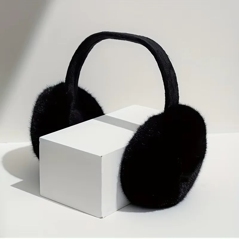 Solid Soft Plush Ear Keep Warmer Winter Earmuffs for Women Men Fashion Outdoor Earflap Protection Ear-Muffs Ear Cover