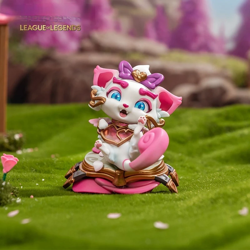 League Of Legends Valentine'S Day Limited Seeking Heart Cat Limited Edition Garage Kit Surrounding Ornaments A Gift For Someone