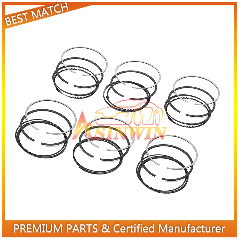 

6 шт. поршневые кольца для Cayenne VW CC Touareg Phaeton Audi Q7 03H198151B